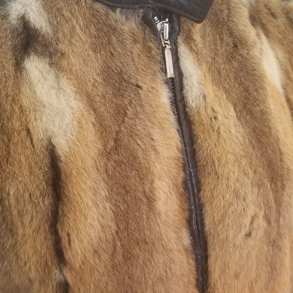 jacket-wool,leather,fur - Picture 2 of 6